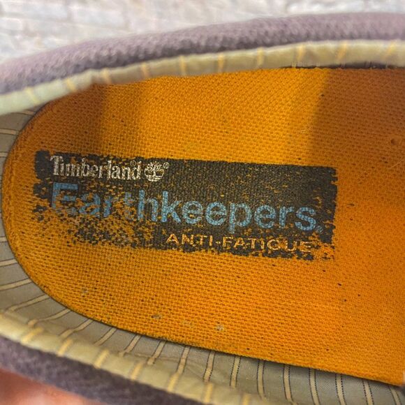 Timberland Earth Keepers Canvas Boat Shoes Men's Size 9 Lace Up - Picture 7 of 9